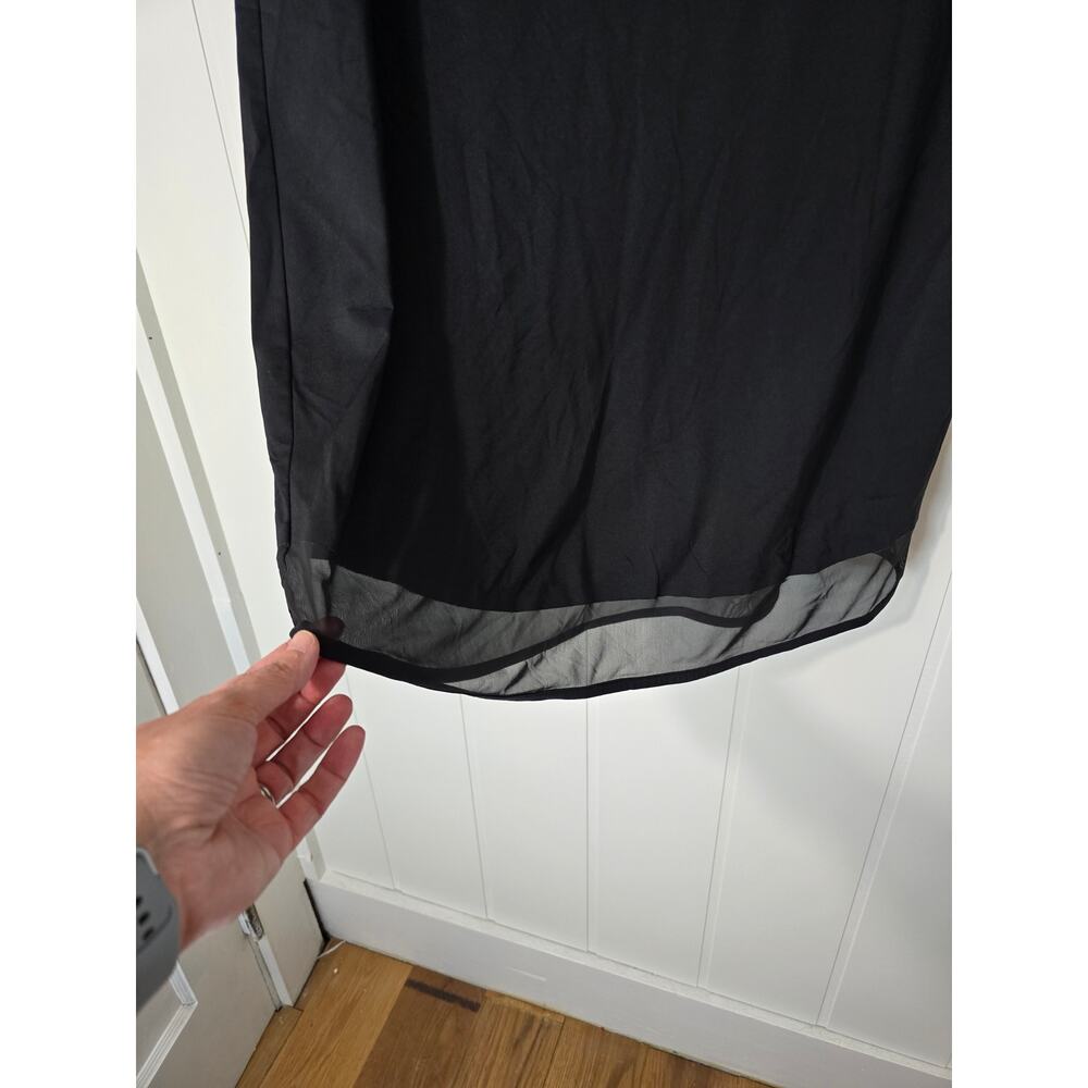Athleta Sunlover UPF Protection Sundress Sleeveless Black Summer Dress Size M - Picture 10 of 11